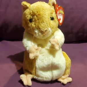 Ty Beanie Babies Pellet the Hamster